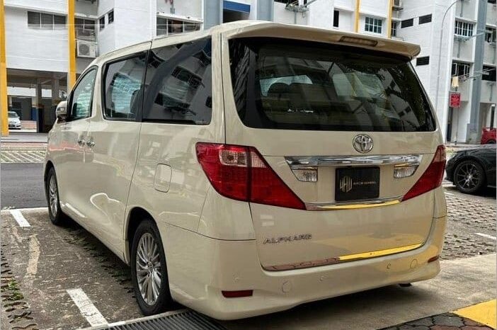 Toyota Alphard 2.4A G (COE till 03/2029) full